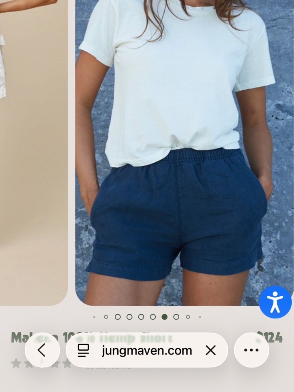 Jungmaven Hemp blend shorts